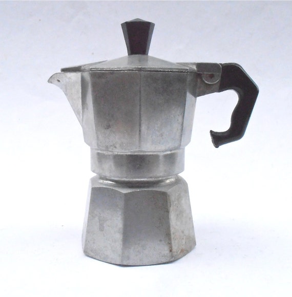 maker Espresso One one Maker Aluminum Vintage Stove  Coffee coffee  cup Cup  Marimba Italian vintage