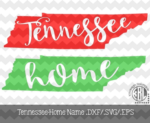 Download Tennessee Home Name design pack .DXF/.SVG/.EPS File for use