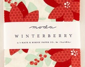 STORE CLOSING Sale Moda Winterberry Charm Pack