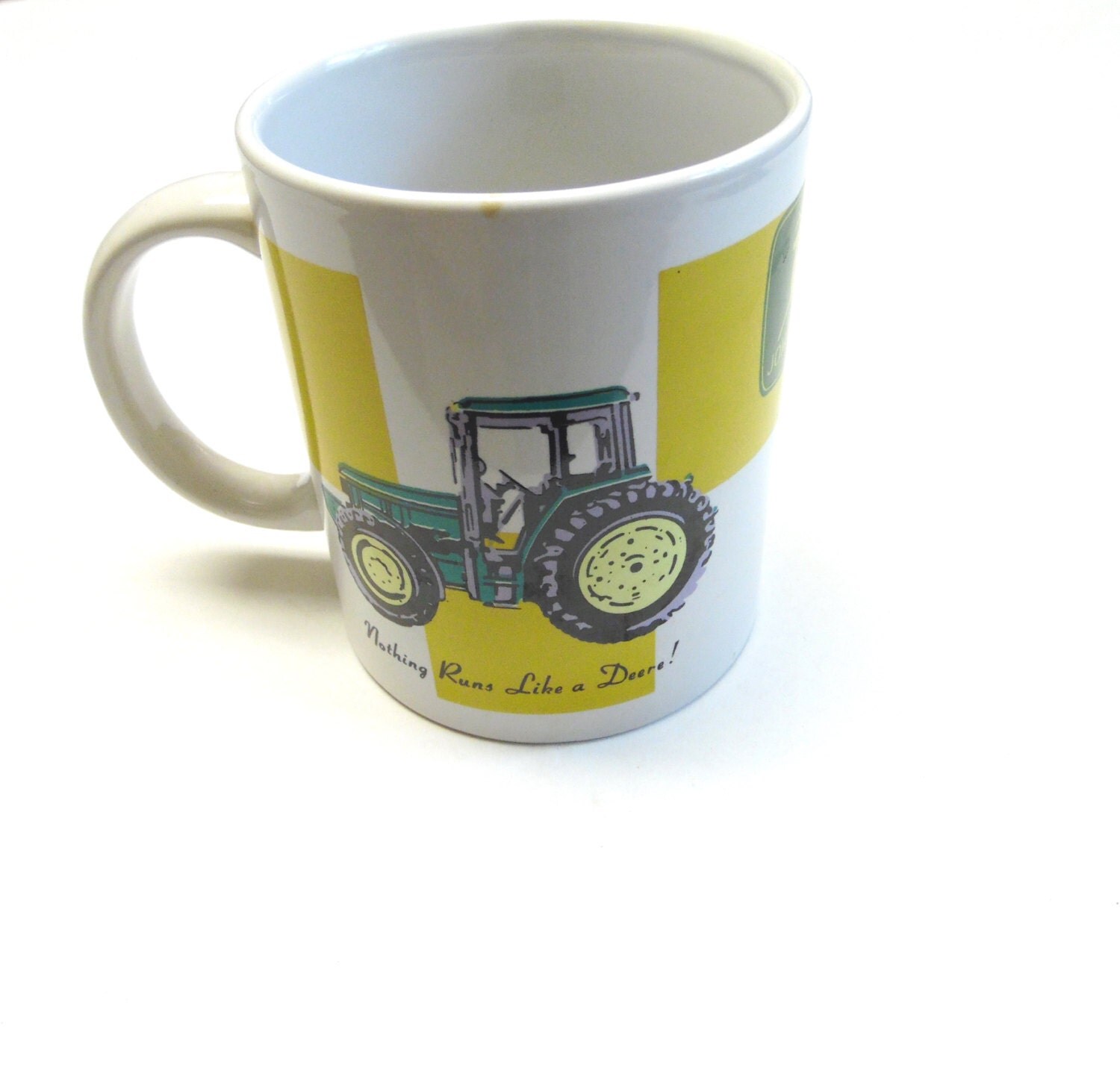 John Deere Coffee Cup Mug 1993 Tractor Farm