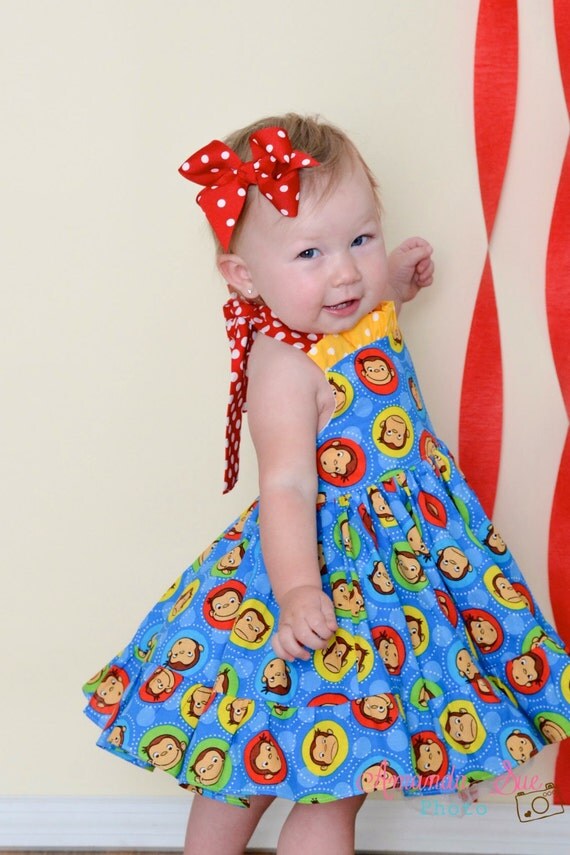 baby girl Curious party dress