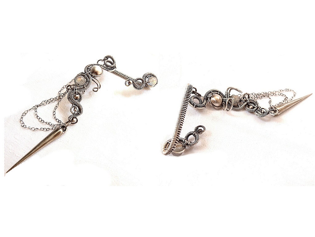 Ear Cuff Spike Cartilage Earring Ear Cuff Wrap