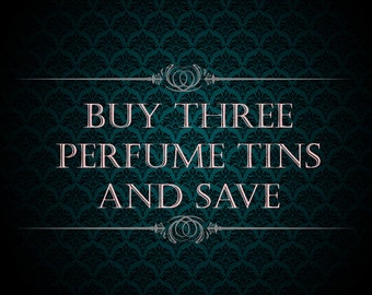Buy Three Solid Perfumes and Save - Solid Perfume Creme Tins