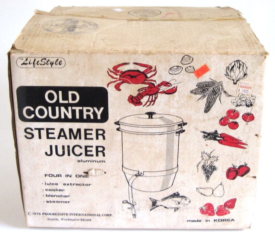 Old Country Steamer Juicer Lifestyle 4 Piece Steam Schemes