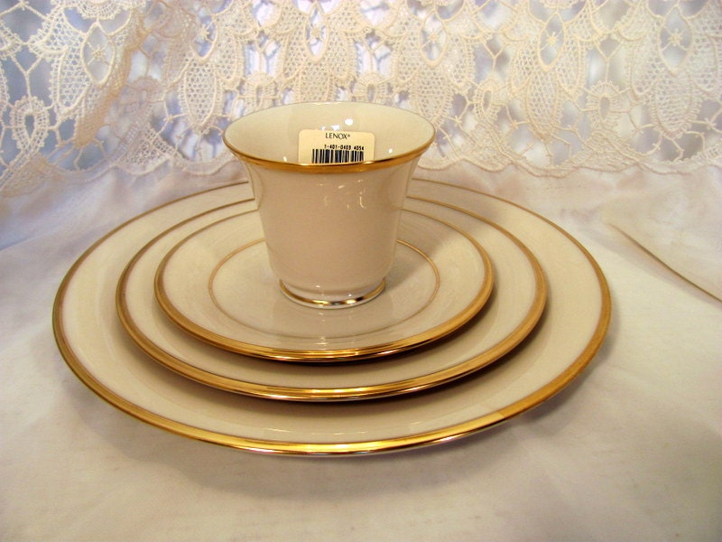 Lenox China Eternal 5 Piece Place Setting by