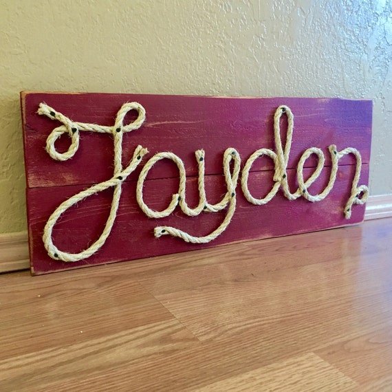 Name Rope Sign name-rope-sign