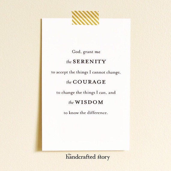 serenity prayer instant download by thehandcraftedstory on etsy