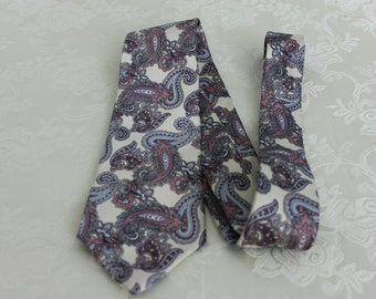 Vintage Christian Dior Silk Tie Paisley