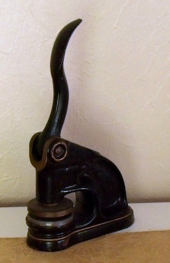 Cast Iron old embosser