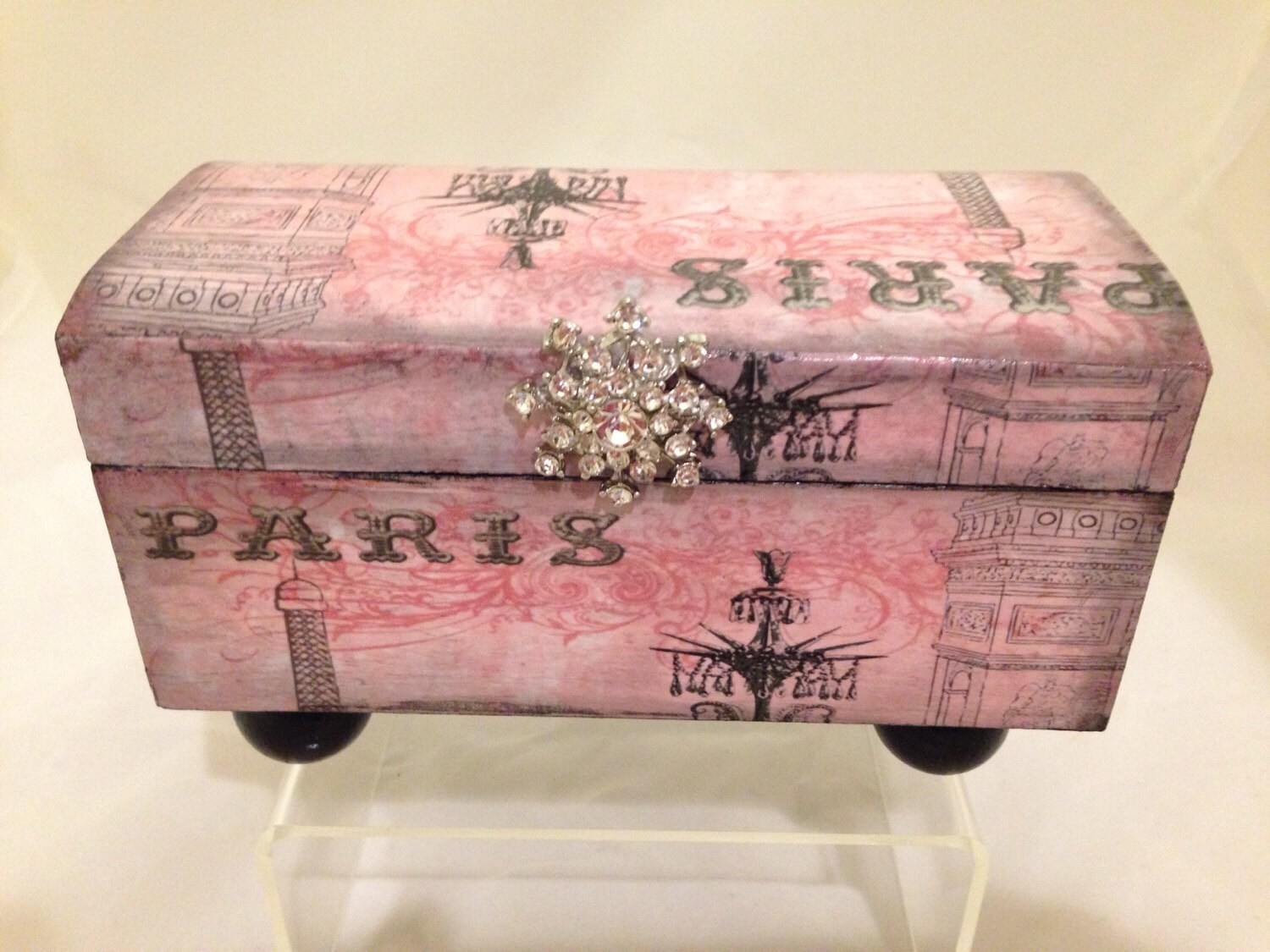 Paris In Pink Decorative Box