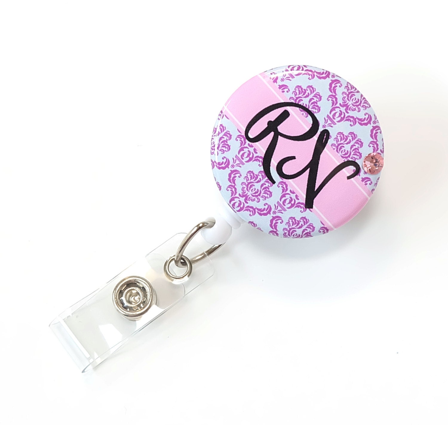 Registered Nurse Gifts Cute Badge Pulls ID Badge by BadgeBlooms