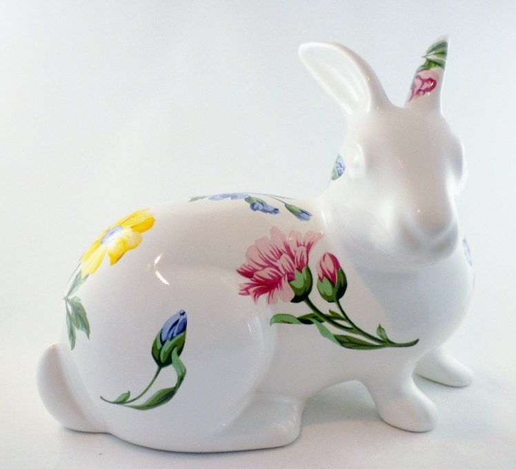 Vintage Tiffany & Co Rabbit Bunny Porcelain Bunny by oldandnew8