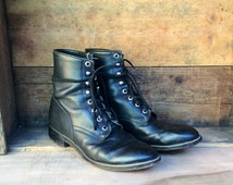 Popular items for justin roper boots on Etsy