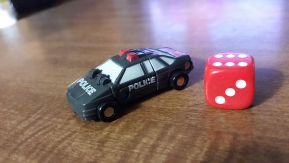 remote control transformer police car