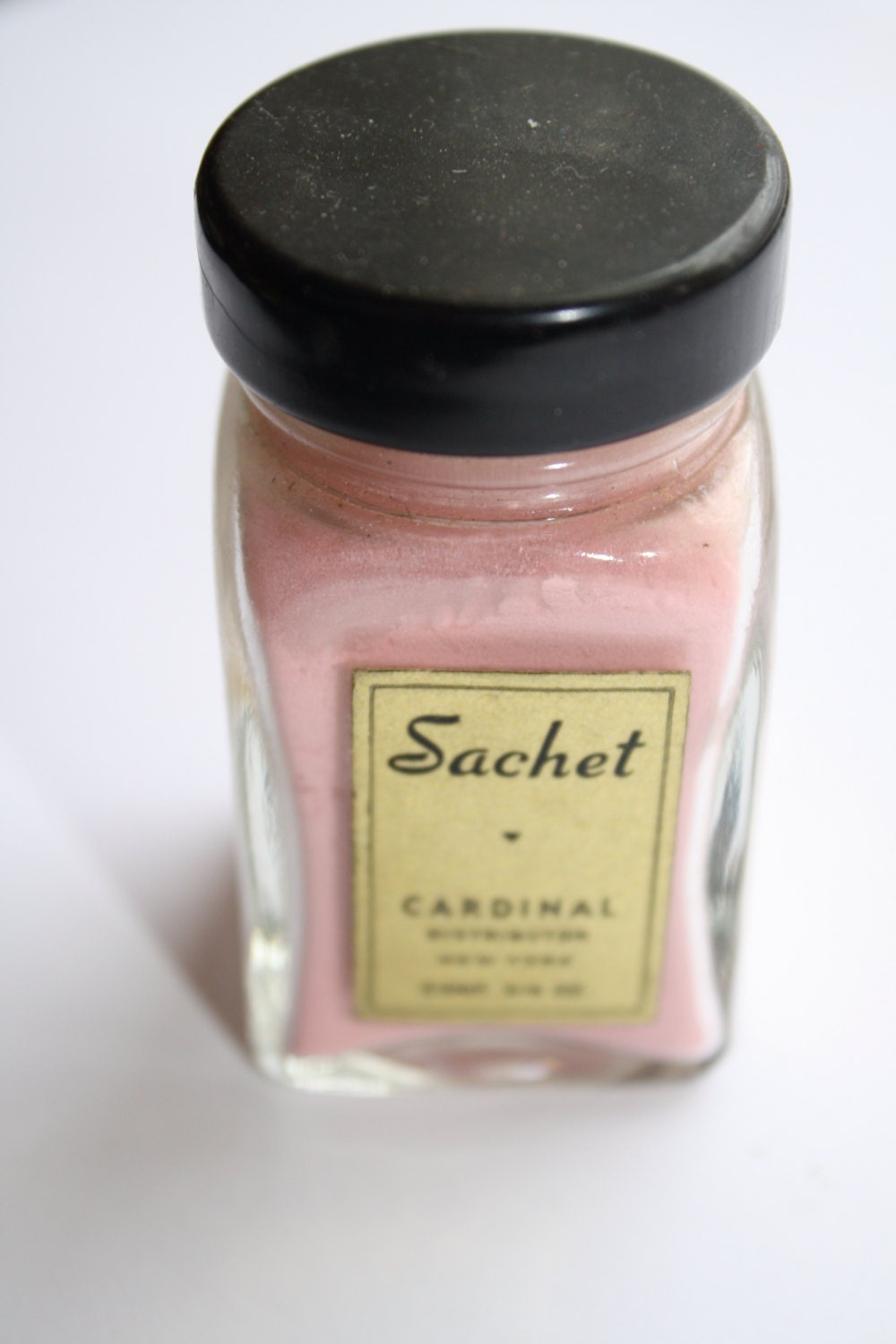 Scented sachet powder vintage cardinal sachet powder