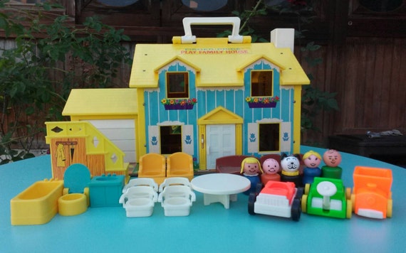 fisher price little people friends together play house