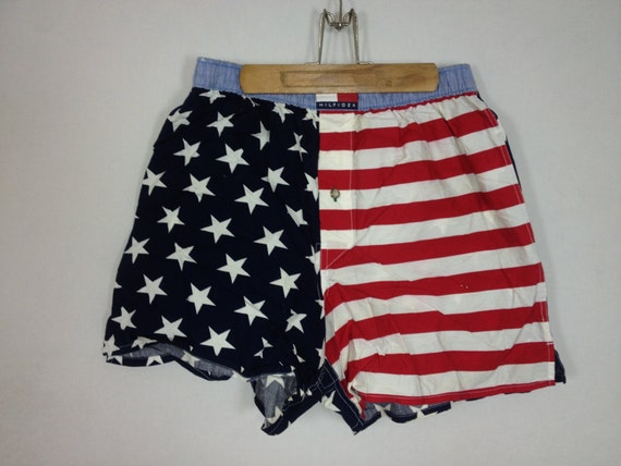 tommy hilfiger american flag boxer shorts size M by THEVIRTUALMALL