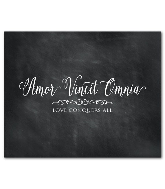 Love conquers all