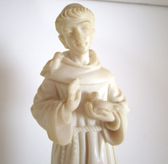 st francis resin statue