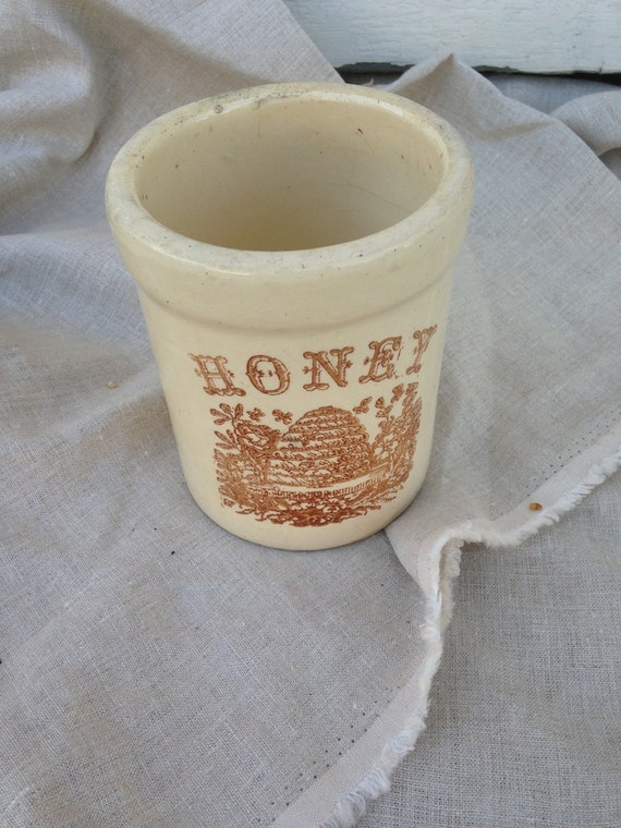 Vintage Ceramic Honey Jar