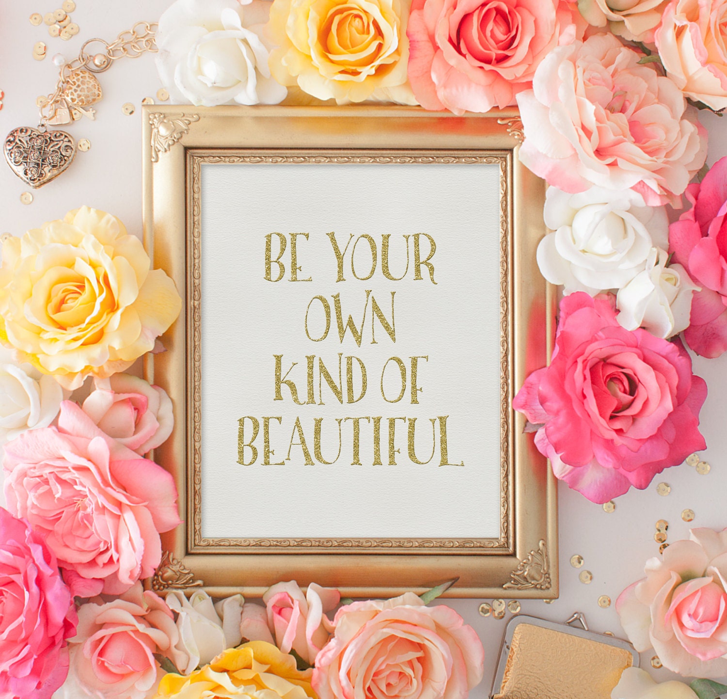 Be Your Own Kind Of Beautiful Printable Wall Art Quote