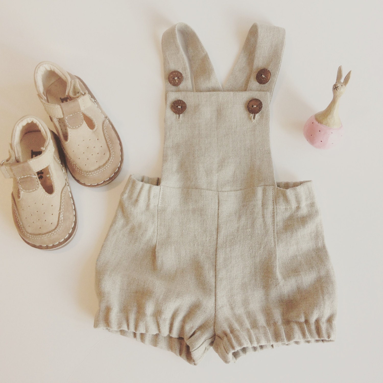 boys linen dungarees