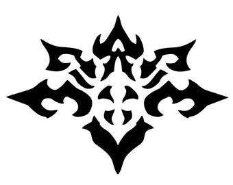 Final fantasy legacy mark- Anime Decal for Cars, Windows, Wall, Macbooks, Laptop, iPad, iPhone, Nintendo 3ds, XBox, Playstation etc