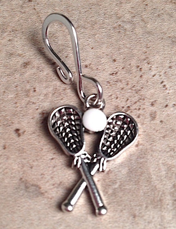 Items similar to Lacrosse Jewelry, LaCross Pendant, LaCrosse Charm, La