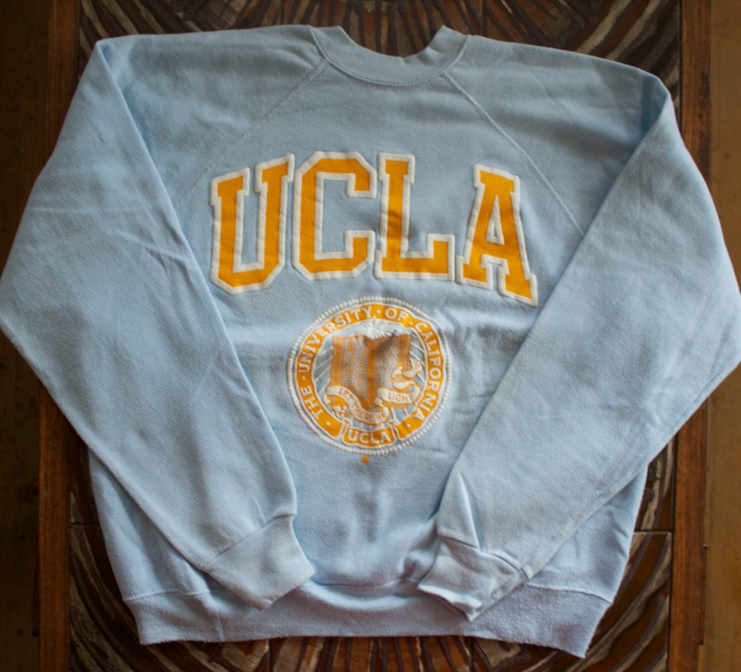 Vintage UCLA Bruin Blue and Gold Sweatshirt Go Bruins Los