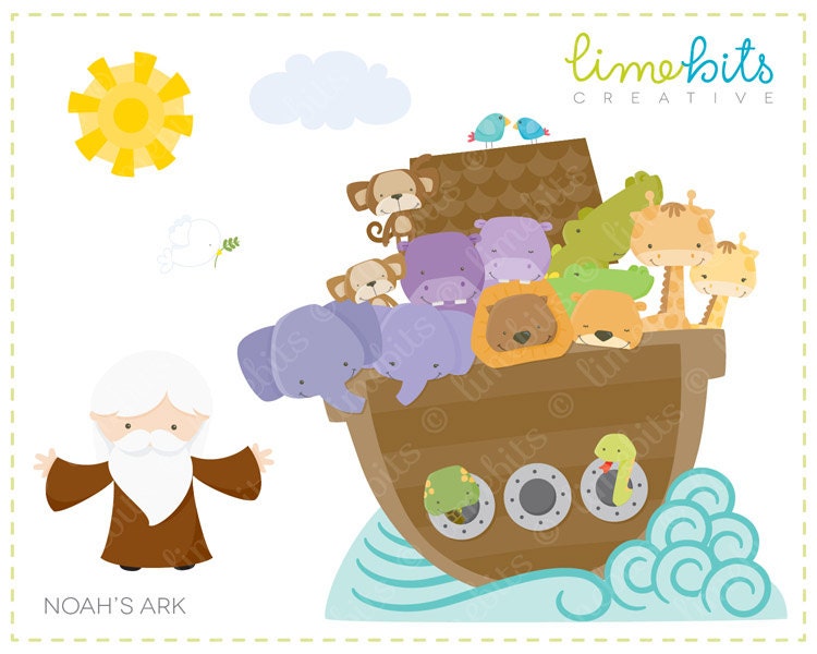 noah's ark animals clipart - photo #27