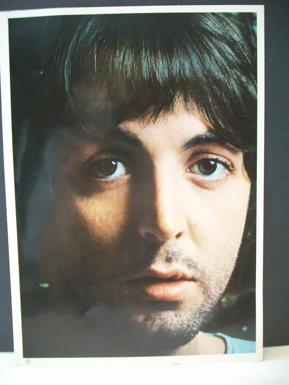 Sir Paul McCartney Glossy Photo Print Portrait 1970s Beatles