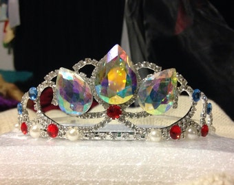 Tangled Inspired Princess Rapunzel Tiara Crown