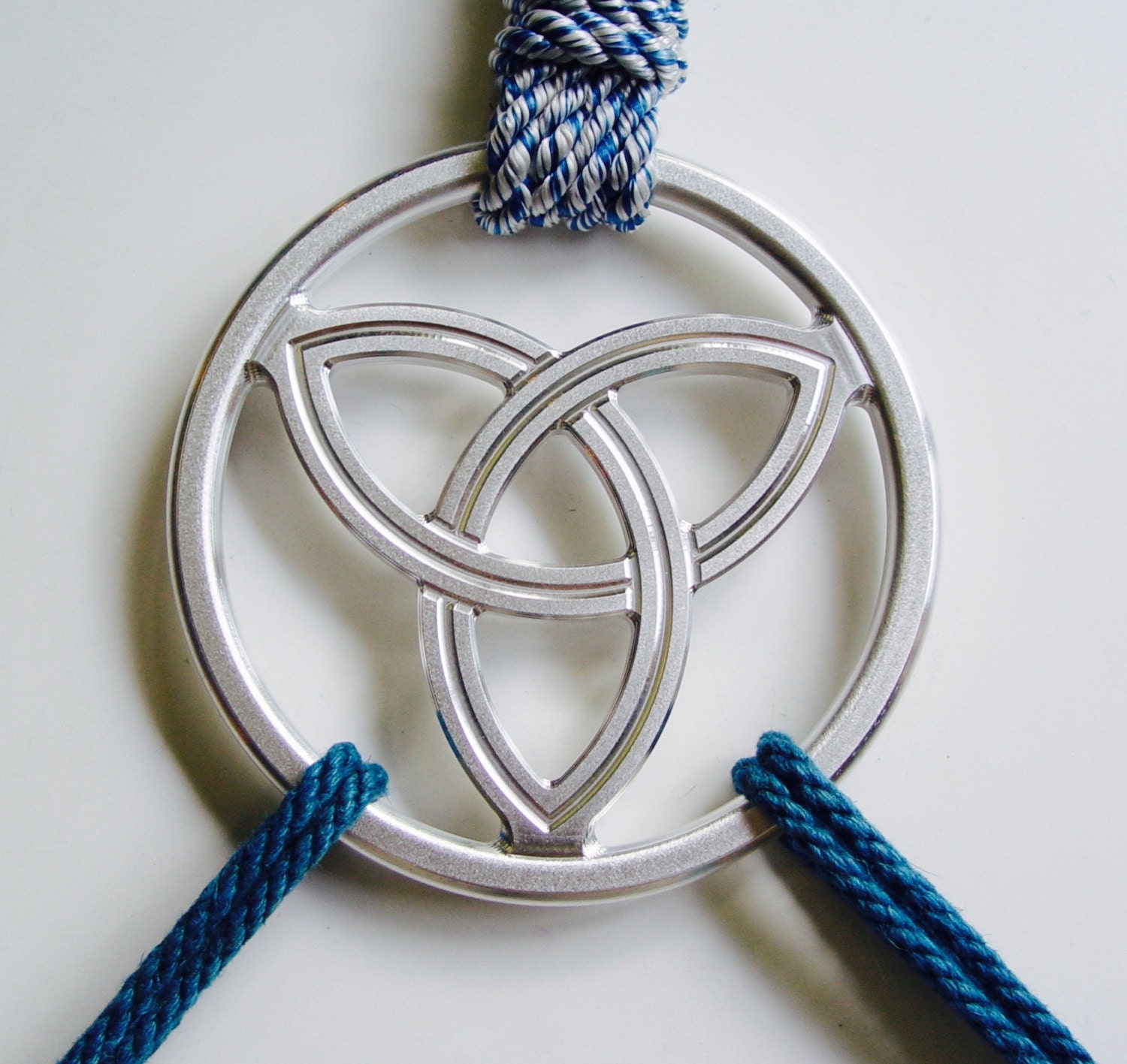Shibari Suspension Ring; Trinity Knot by WitherAndDye on Etsy