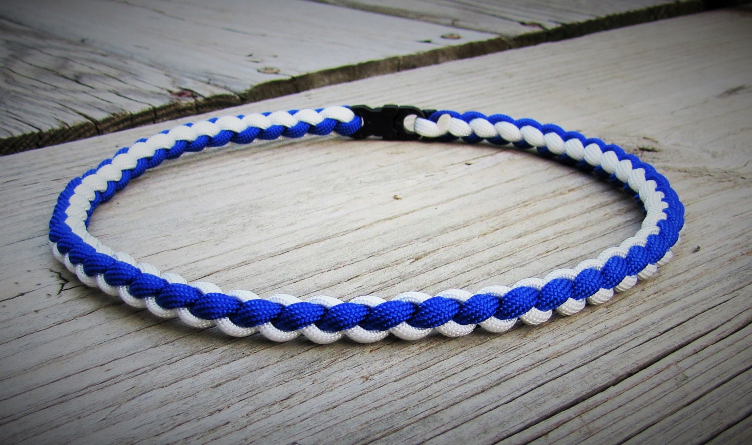 Hand Braided Paracord Sports Necklace or by DUParacordNecklaces