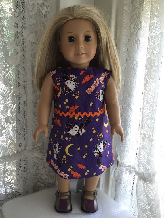 Hello Kitty Halloween dress for 18 inch dolls