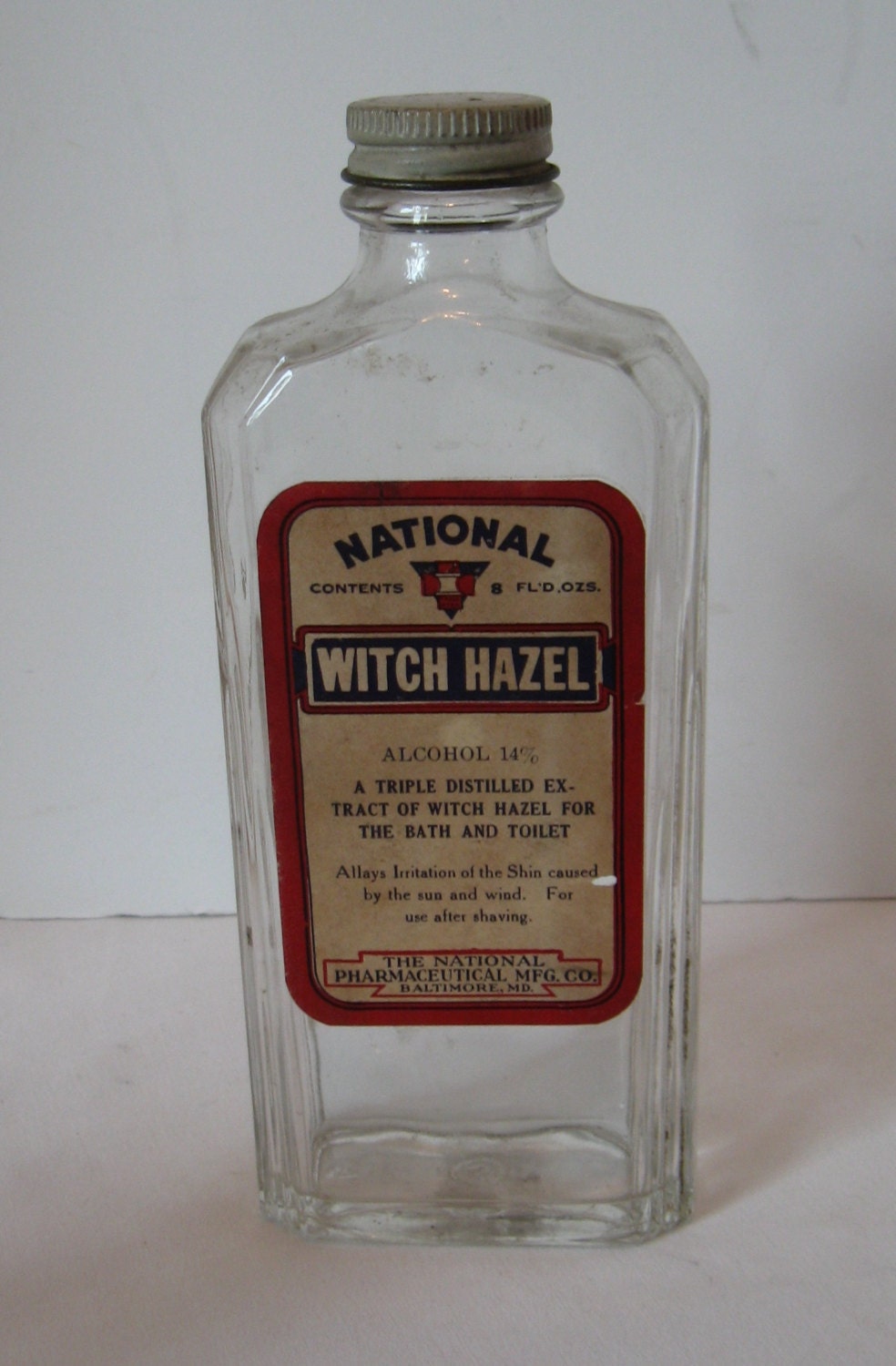 Vintage National Brand Witch Hazel Apothecary by AcornAndAlice