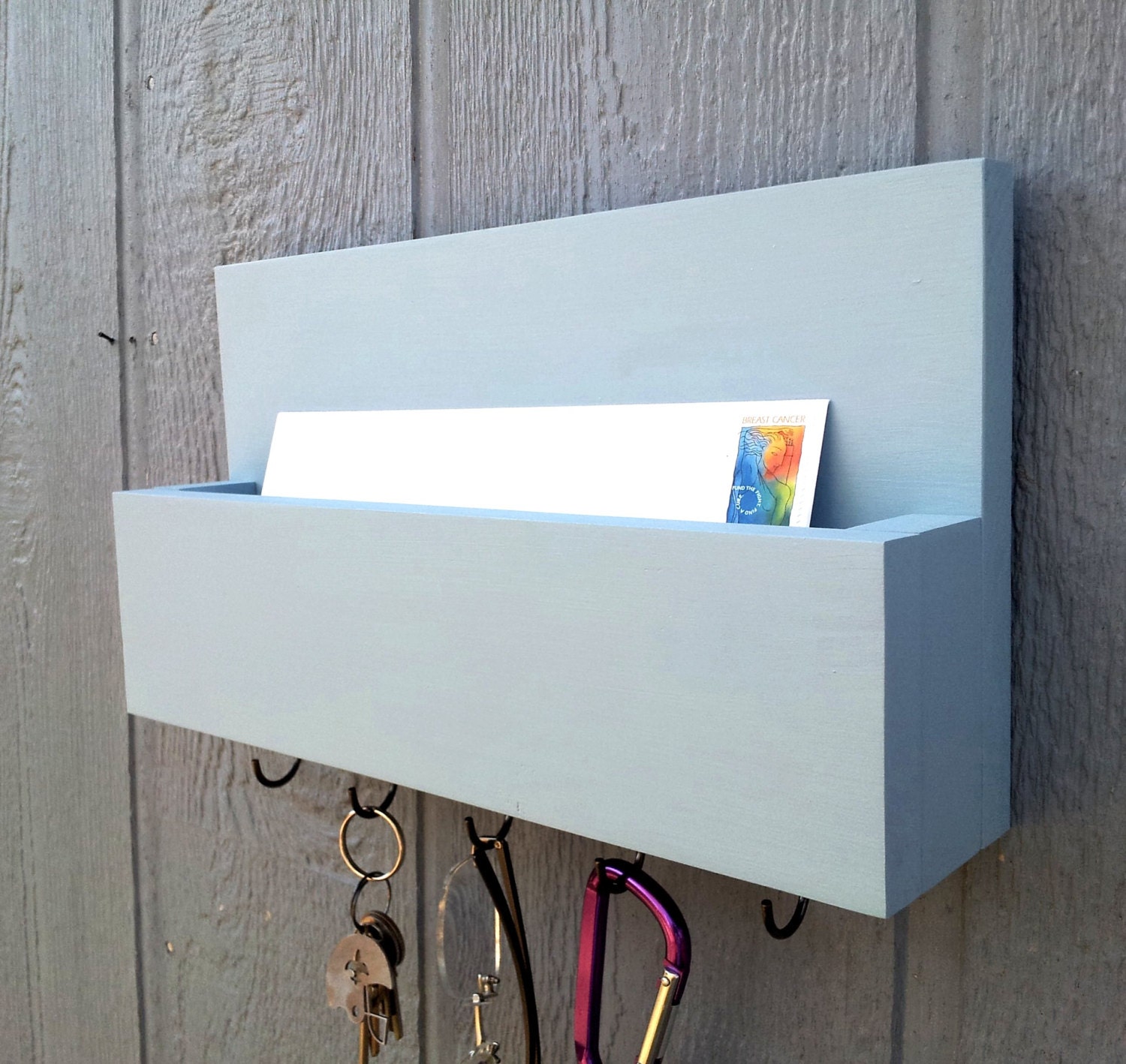 Mail and Key Rack / Mail Organizer / Mail and Key by CedarOaks