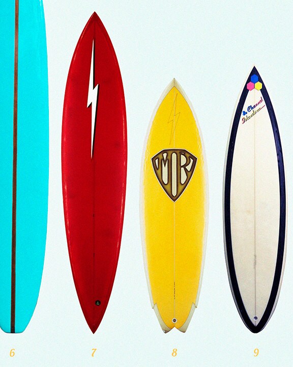Evolution of the Surfboard Surf Art Surf History Surf