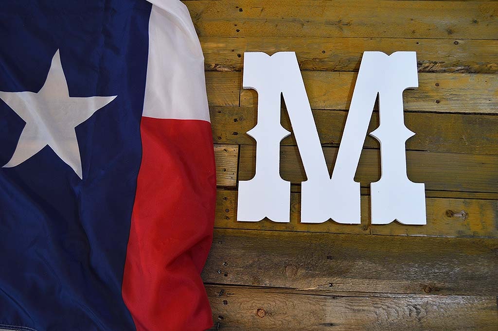 14 Western Wooden Letter Wall M Uppercase Shabby Chic Cottage 14 Western Wooden Letter Wall M Uppercase Shabby Chic Cottage Home Nursery Decor