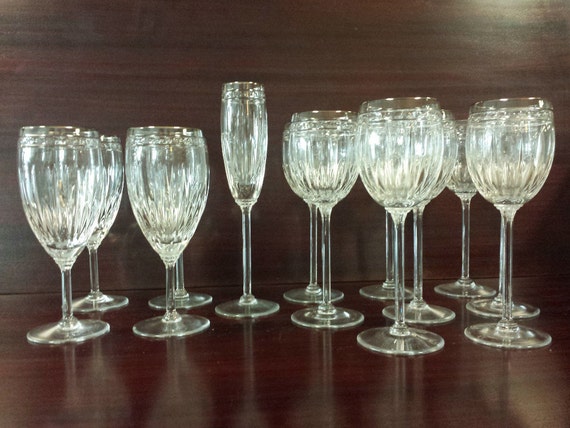 Lenox Vintage Jewel Platinum Stemware 9