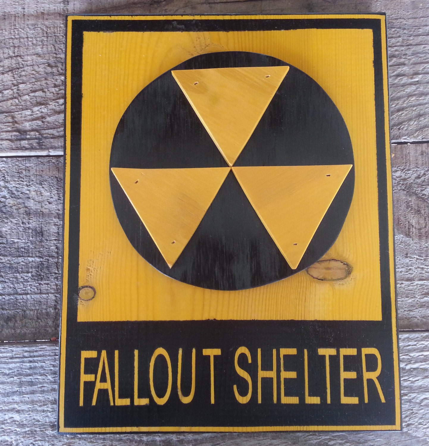 fallout shelter sign