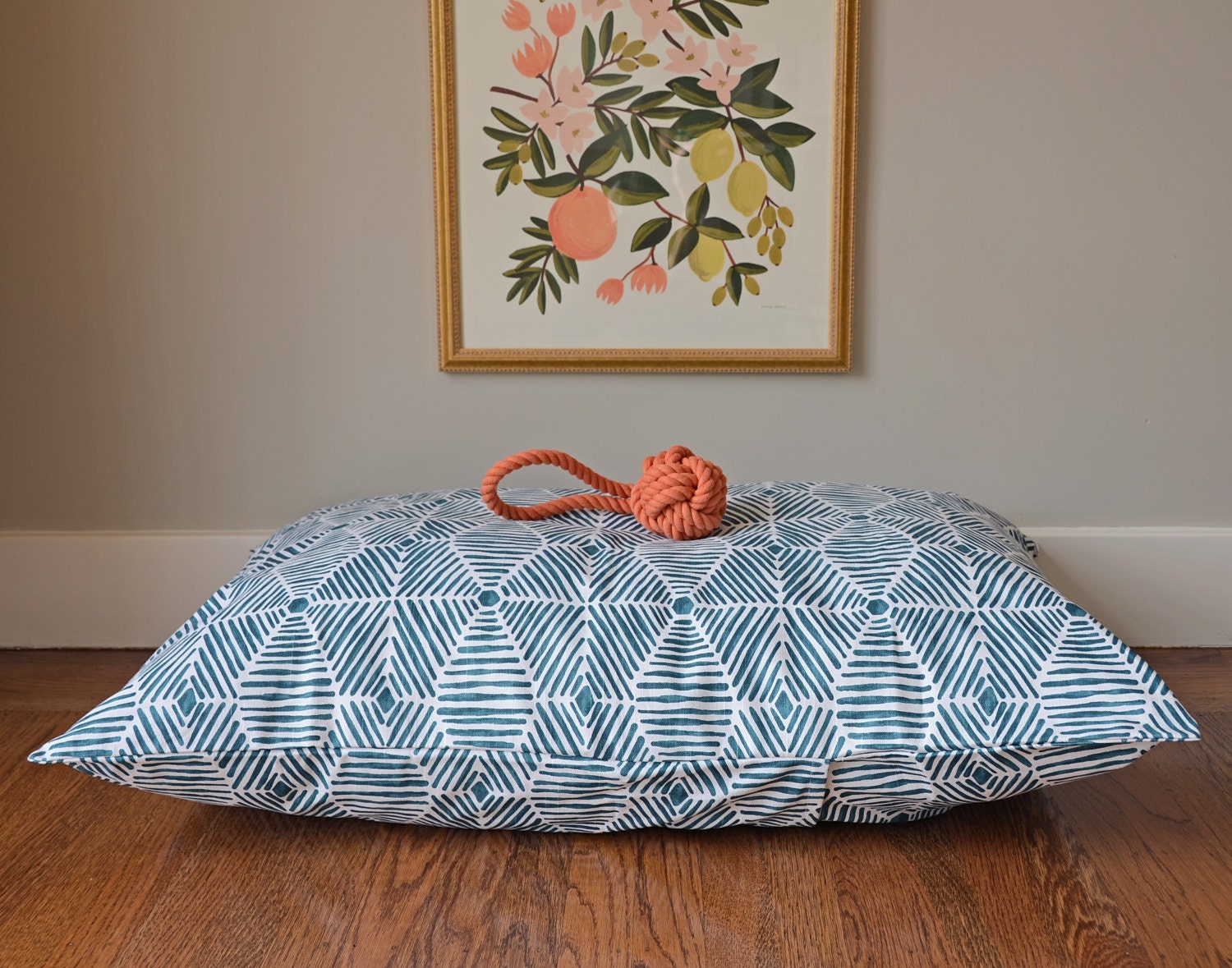 Boho Diamonds Dog Bed Cover Pet Bed Cover Custom by thefoggydog