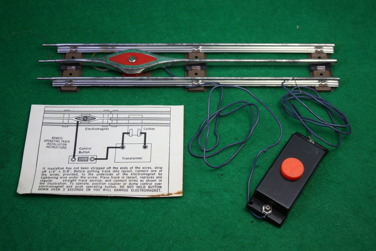 KLINE K635 Remote Control Operating Track O gauge scale