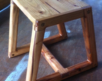 Simple stool, table, step stool (12 x 14 x 12)