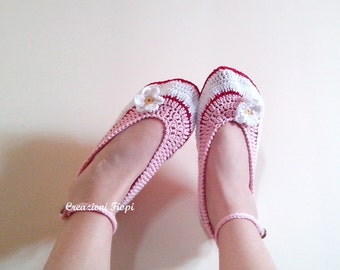Crochet Pattern Slipper Crochet Daisies Woman (Adult Size)Crochet adult shoes Pattern 183/ Permission to Sell Finished Product