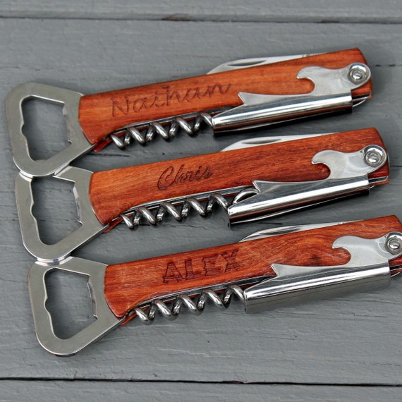 7 Personalized Corkscrew and MultiTool by MyPersonalMemories