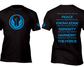 grey jedi code shirt