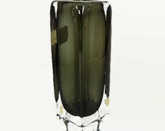 Orrefors Sommerso Art Glass Vase Nils Landberg 1959 MCM