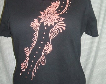 henna color shirt