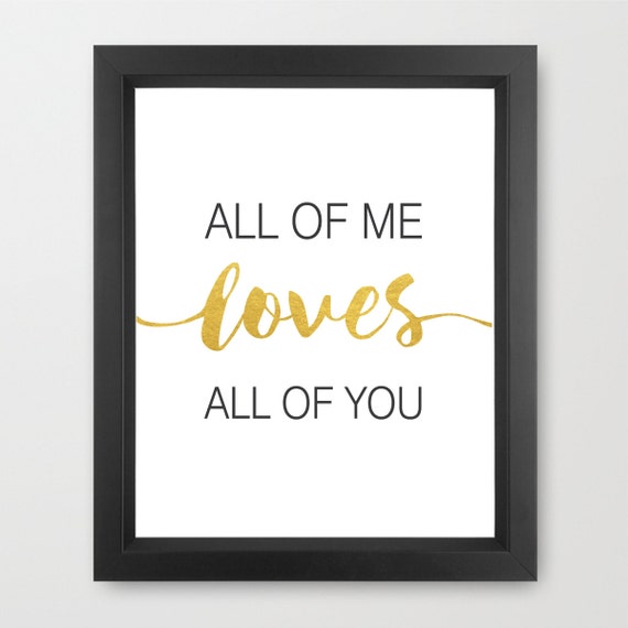 who sings all of me loves all of you lyrics